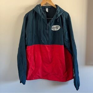 USA Hard Rider 2020 Red & Blue Windbreaker Jacket – Medium